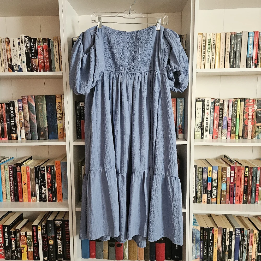 A&F Emerson Off The Shoulder Midi Dress - Picture 3 of 3